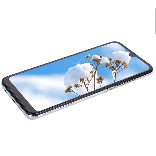 MIQOO p30pro 4+64G 4800mah Ansiktsigenkänning Smartphone Vit med 6.3in Skärm (100-240V)AU