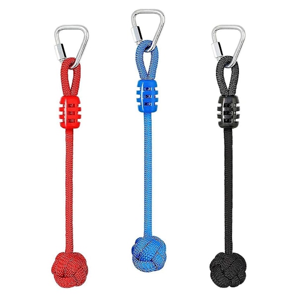 Barnens gunga klättertillbehör för Ninja Warrior hinderbana - Ninja Slackline Ninja Fists Holds - 3-pack-WELLNGS 0 0