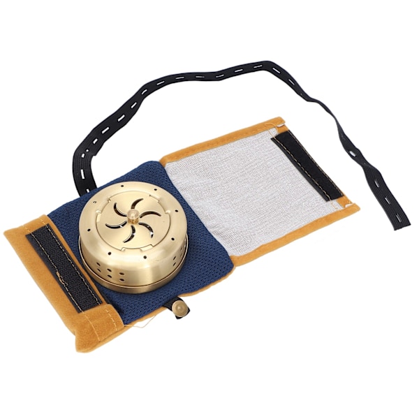 Moxibustion Tank Koppar Moxa Box för Ryggsmärta Muskelstelhet Lindra Moxa Stick Box Hållare