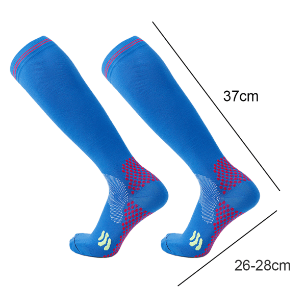 Professionella atletiska strumpor i kompressionsstil för män, lämpliga för baseboll