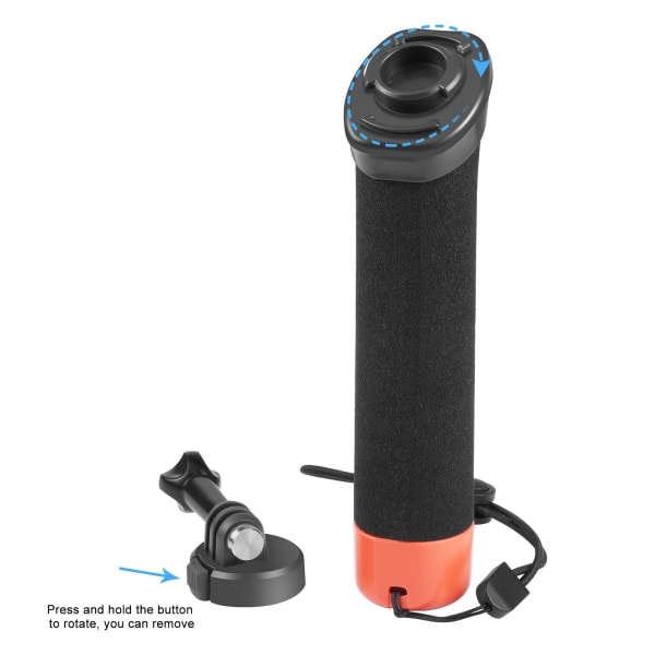 Gopro Hero 10 9 8 7 6 5 4 3+ 2 1 Vattentätt Flytande Grepp