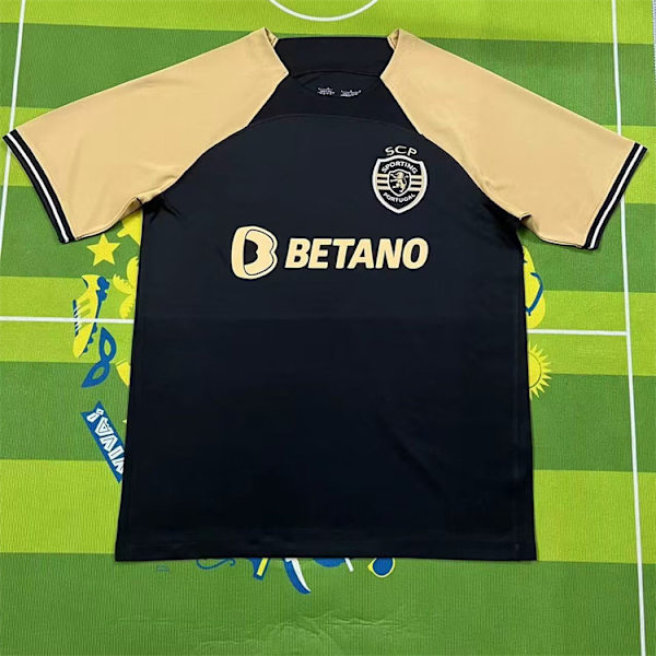 23-24 Portugisiska Super League Sporting Lissabon tröja LLissabon tröja hemma och borta fotbollströja Ronaldo Coates S S C S C