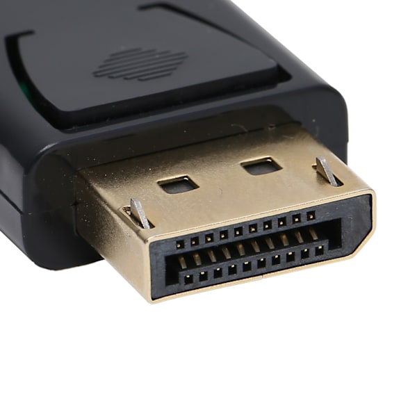 4K DP Hane till HD Multimedia Interface Hona Adapter 1.4V Guldpläterad Konverter Svart