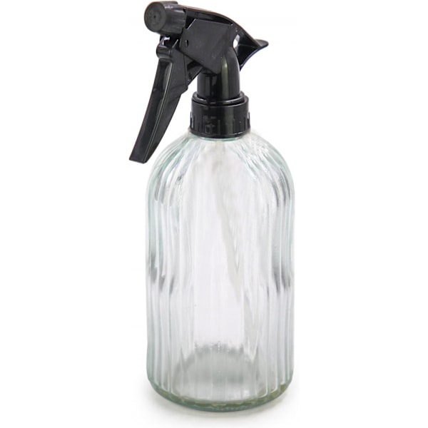 Nordiskt Inspirerade, Genomskinliga Sprayflaskor i Glas, Läcksäker Design, Justerbara Sprayinställningar, Tom Påfyllningsbar Flaska, Högkvalitativ Plast, Essentiell