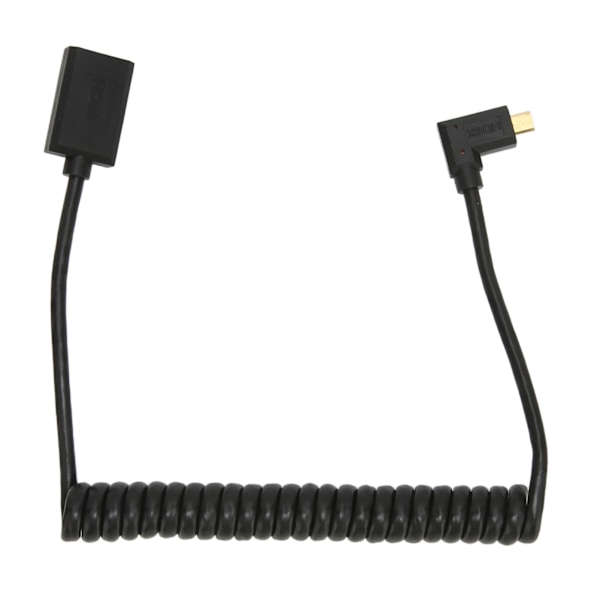 HD Multimedia Interface-kabel Micro till Hona UHD 8K 60Hz 4K 120Hz 48Gbps Spiral HD-videosladd för Kamera Surfplatta