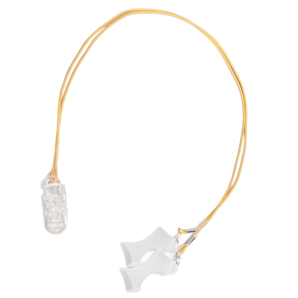 Hörselhjälpmedel Anti-förlust Snodd Nylon Orange Rep Transparent Clip Hörselapparat Clip Binaural