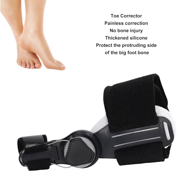 Ergonomiskt tumstöd för oöverträffat stöd, Hallux Valgus-korrigerare med anpassad metallinsats och andningsförmåga, höger hand, tjock silikon