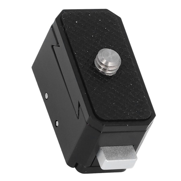 Snabbkopplingsplatta 1/4 tums skruvport Aluminium Anti-halkmatta QR-platta Kamerafäste Adapter för Zhiyun för Osmo Action för Insta360
