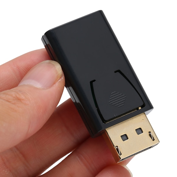 4K DP Hane till HD Multimedia Interface Hona Adapter 1.4V Guldpläterad Konverter Svart