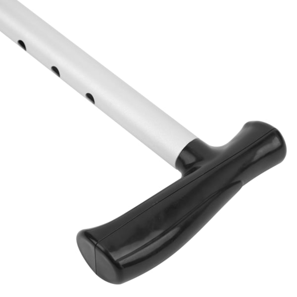 Justerbar Gåstav, Lättviktig Ergonomisk Hopfällbar Käpp med Anti-Slip TPR-spets för Inom- och Utomhusbruk, Stödjer upp till 100 kg, Perfekt för Män