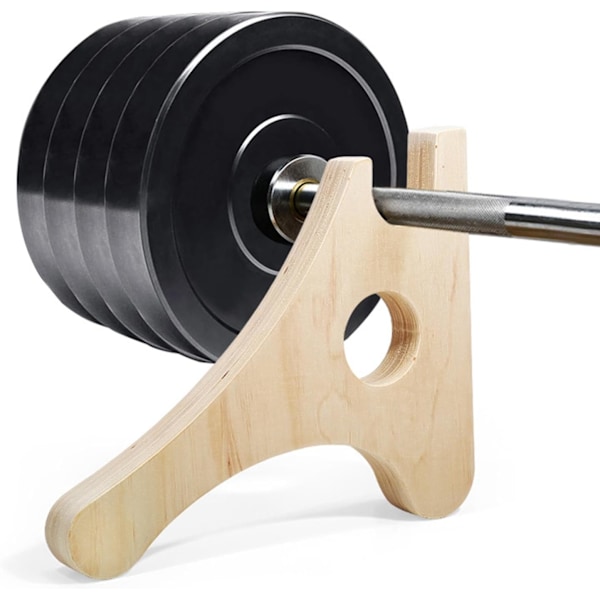 Trä Barbell Jack | Viktträningsutrustning för Knäböj och Marklyft