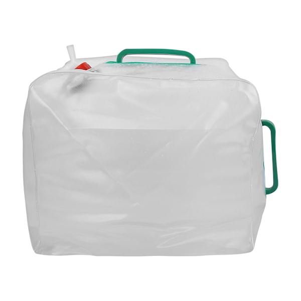 Multifunktionell Vikbar 20L Transparent Vattenbehållare Hink för Utomhusfiske Camping