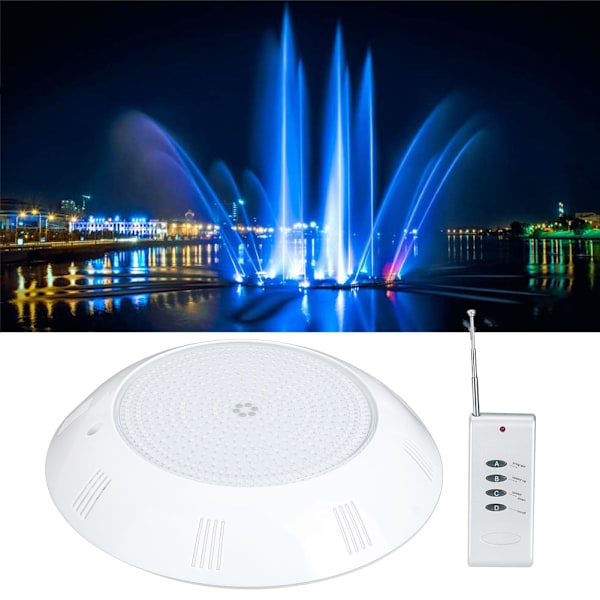 RGB Färgskiftande LED Poollampa, 12V Undervattens LED-belysning, Förvandla Din Pool Till En Nattlig Hotspot Med Vår Högkvalitativa LED-lampa