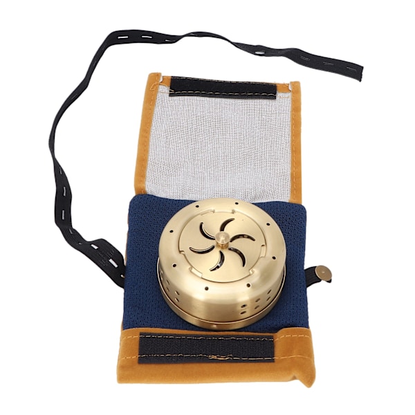 Moxibustion Tank Koppar Moxa Box för Ryggsmärta Muskelstelhet Lindra Moxa Stick Box Hållare
