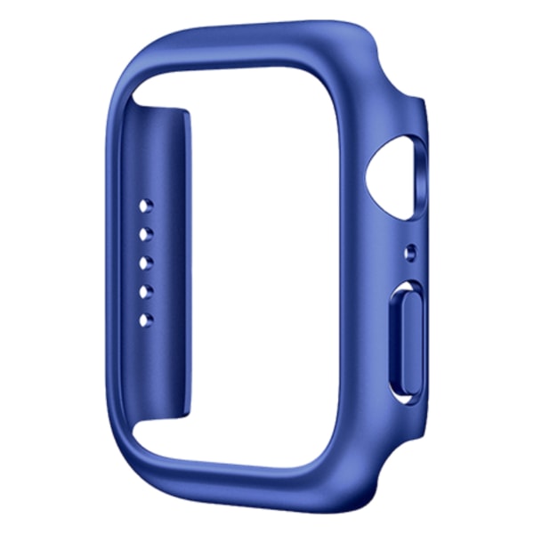 1 case med skärmskydd i härdat glas för Apple Watch 44mm Apple Watch 2/3/4/5/6/7-serien, helt skyddande matt PC- cover för Iwatch 44mm