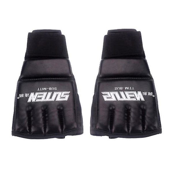 Black Friday Deals Överraskning Mma Muay Thai Träning Punching Bag Mitts Boxningshandskar Gym (FMY) Black