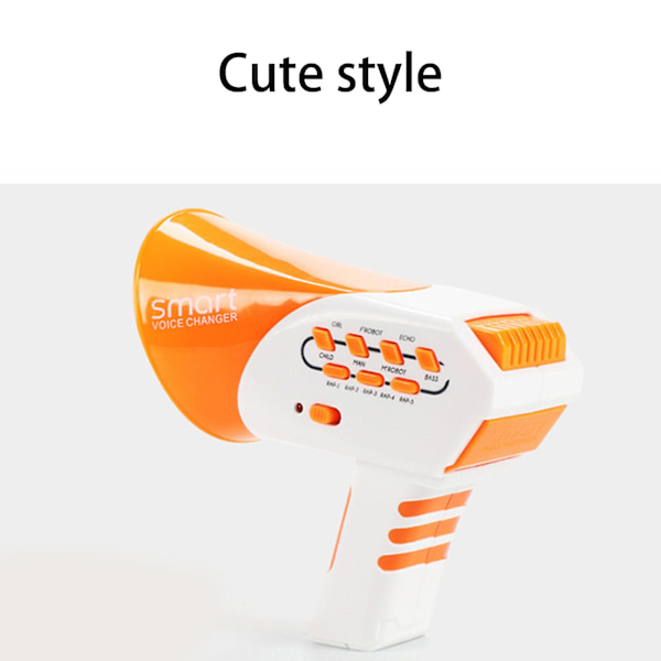 Rolig megafon magisk högtalarleksak, perfekt presentleksaksinstrument för barn