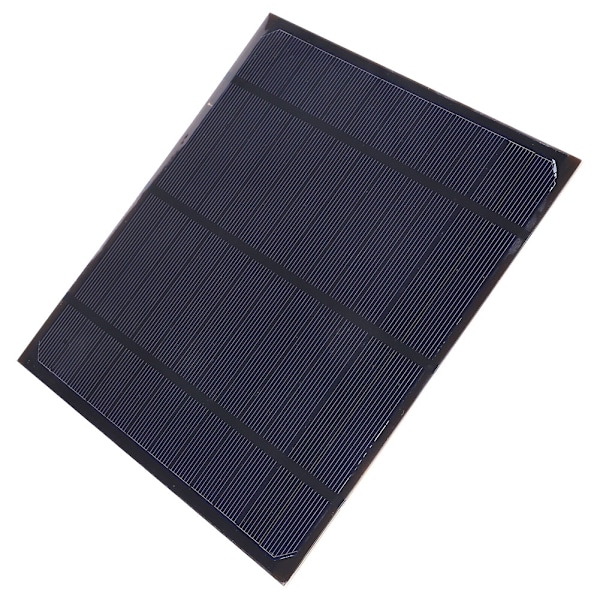4.5W 6V Utomhus Bärbar DIY Mini Vattentät Monokristallin Kisel Solpanel