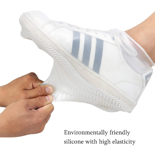 Regnstövlar Skydd Anti-skid Overshoes Silikon Skoskydd Vuxna Skoskydd Anti-slip Skoskydd för Vuxna