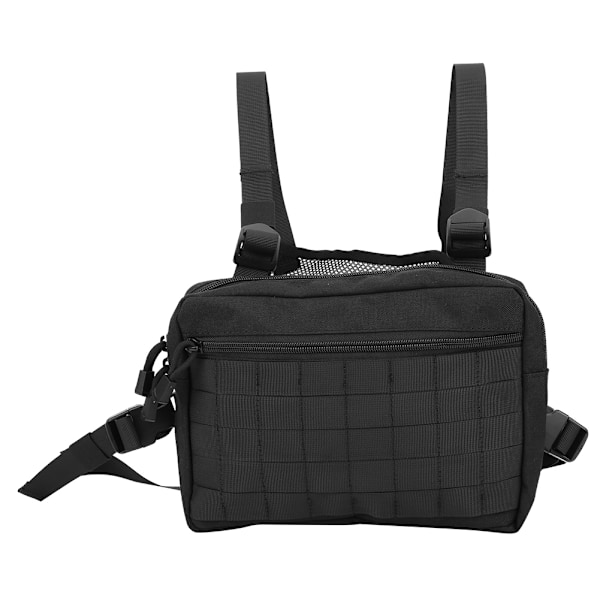 Utility Chest Pack, Taktisk Molle EDC-väska för ryggsäckar och västar med mångsidig användning, lämplig för utomhusaktiviteter som resor, shopping och