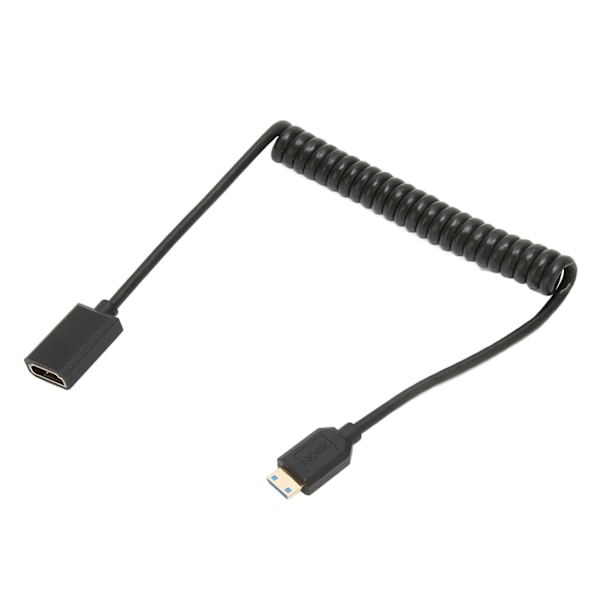 HD Multimedia Interface Hane till Hona Kabel Supersnabb 4K Vid 120Hz 48Gbps HD Multimedia Interface Sladd för Projektor