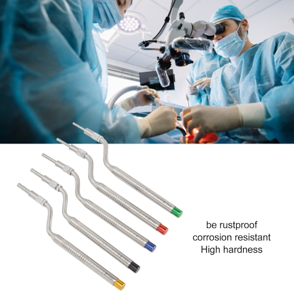 Professionella tandvårdsinstrument, multifunktionellt kirurgiskt verktyg för maxillarsinusprocedurer, precisionsfinish rostfritt stål-kit