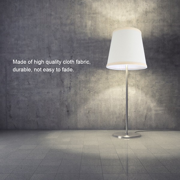 Elegant Dekorativ Lampskärm, Handgjord Hållbar Design Clip-On Lampskärm För Vardagsrum Och Matsal Dekoration, Lämplig För E14 Lamphållare