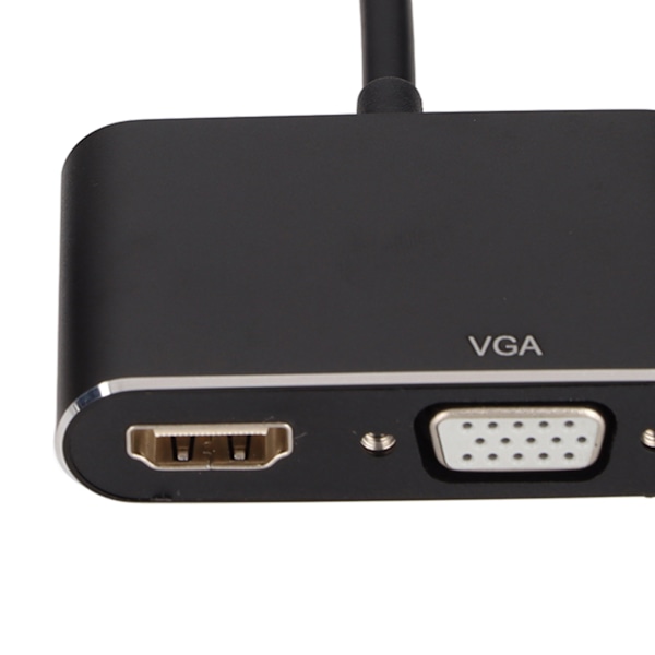 2 i 1 DP-adapter DP till VGA DP till HD Multimedia-adapter 720P/1080i/1080P-omvandlare för bärbar dator stationär dator