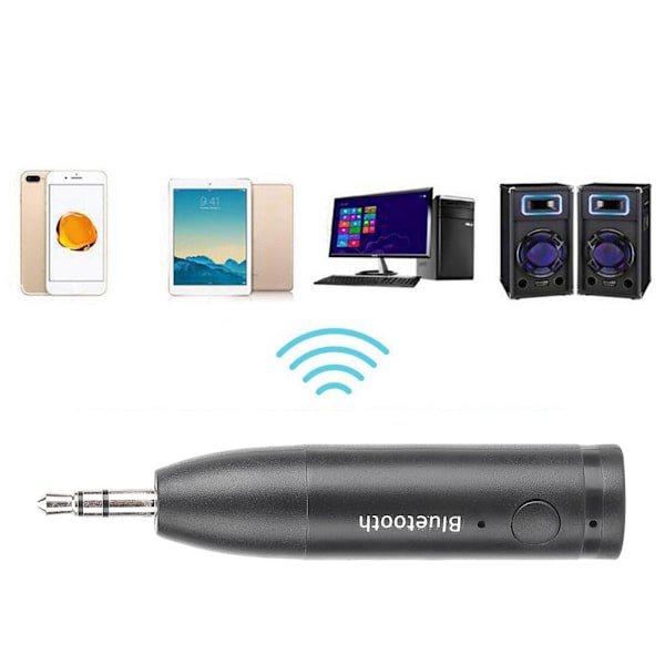 Uppgradera Ditt Gamla Stereosystem Enkelt, 3,5 mm Bluetooth Aux-Adapter För Sömlös Trådlös Streaming, Justerbar För Optimal Passform