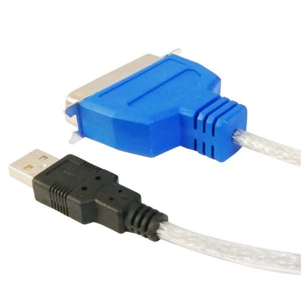 USB IEEE 1284 utskriftslinjestandard CN36-gränssnitt USB till parallellportlinjekabel  Skrivaradapterkabel (CB-CN36)