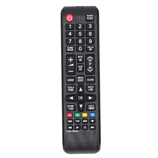 Perfekt Ersättning för Borttappad Eller Trasig Fjärrkontroll, Enkel Universalfjärrkontroll för Samsung TV, Passar Samsung Aa59-00602A, Aa59-00666A, Aa59-00741A, Aa59-00496A