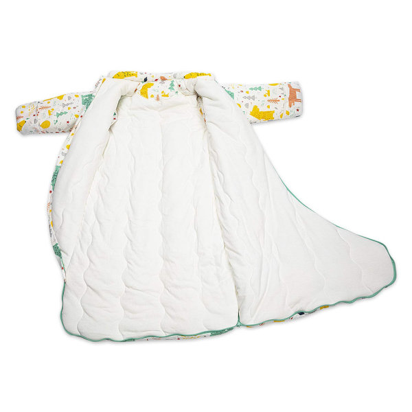 Höst och vinter baby anti-kick artefakt barnpyjamas bomull vadderad baby vinter sovsäck