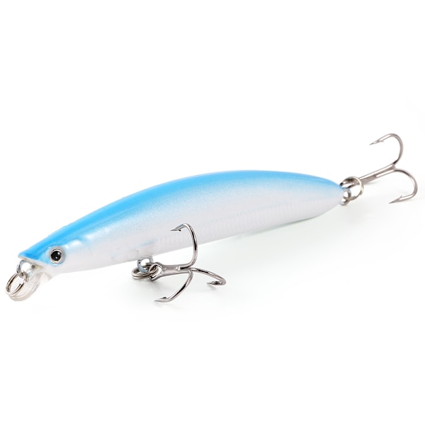 HENG JIA 9,5cm Beten Hårda Beten Konstgjorda Beten Fiske Minnow Wobblers för Fiske (C)