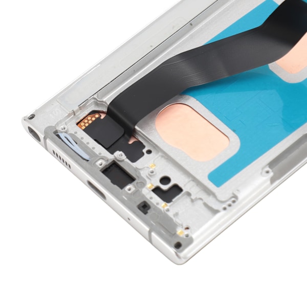 Skärmenhet för telefon 6,8 tum Ersättningsdigitizer LCD Touchscreen för Galaxy Note10+ Note 10 Plus SM N975U SM N975F DS Silver