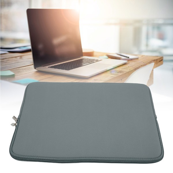 Skyddande laptopfodral, utsökt skrädderi med överlägsen färg och textur, minimalistisk design som blandar brittisk stil, slimmad lättviktsdesign för