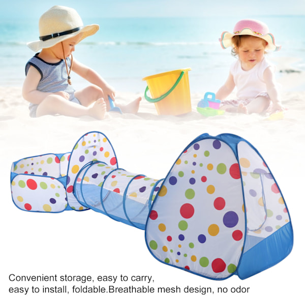 Imagination Haven: Bollhav för barn, lektält för oförglömlig lek, perfekt present för pojkar, flickor och småbarn, tvättbart material, pop up-design för