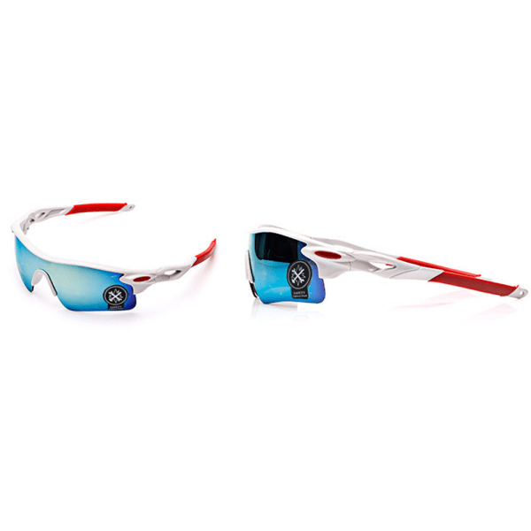 Polariserade solglasögon UV-skydd Cykelsolglasögon för kvinnor och män
