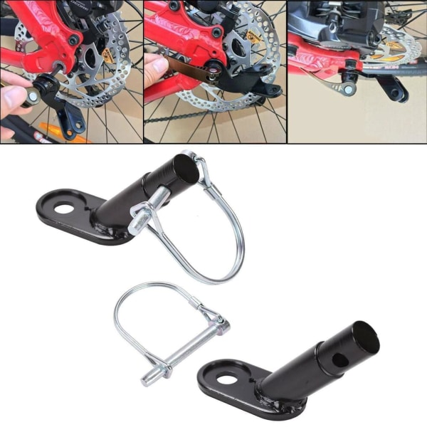 Cykel Trailer Hitch Cykel Rostfritt stål 12,2MM-Hitch Coupler