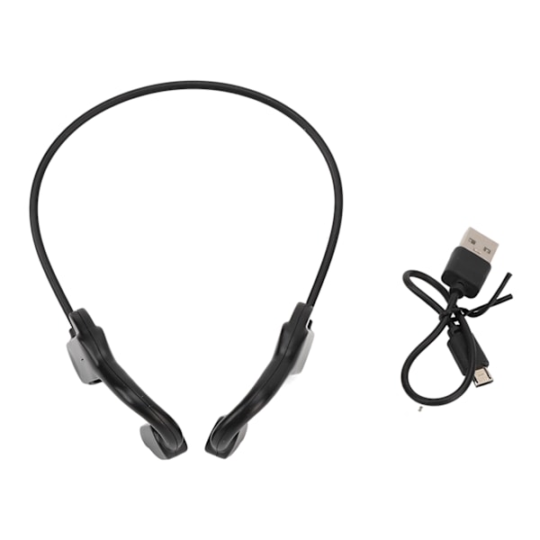 Trådlösa benledningshörlurar Ergonomiska Stabila Vattentäta Bluetooth Öppna Hörlurar för Utomhussporter