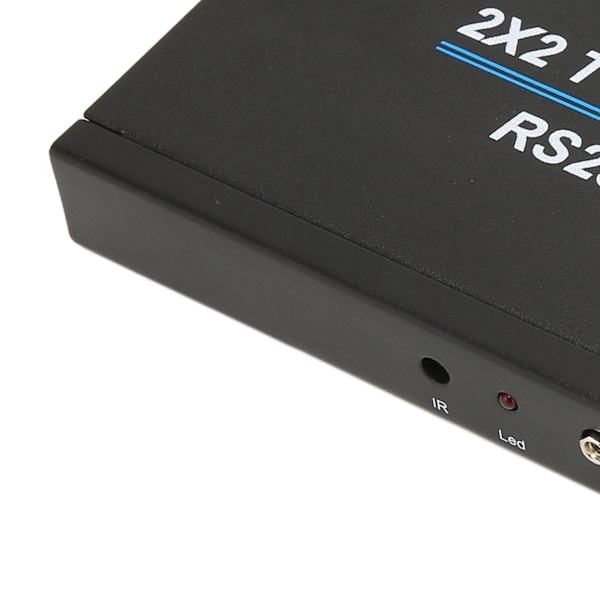 2X2 HD Multimedia Interface Videobildprocessor 4K 60Hz 1080P Multikanals Digital Videoväggkontroller 100‑240V AU-kontakt