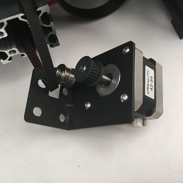 Motorfästeslösning, Precision Direct Drive Extruder Aluminiumlegeringsplåt Säkerställer Flexibel Filamentutskrift, Stabil Motorvinkelfixering med