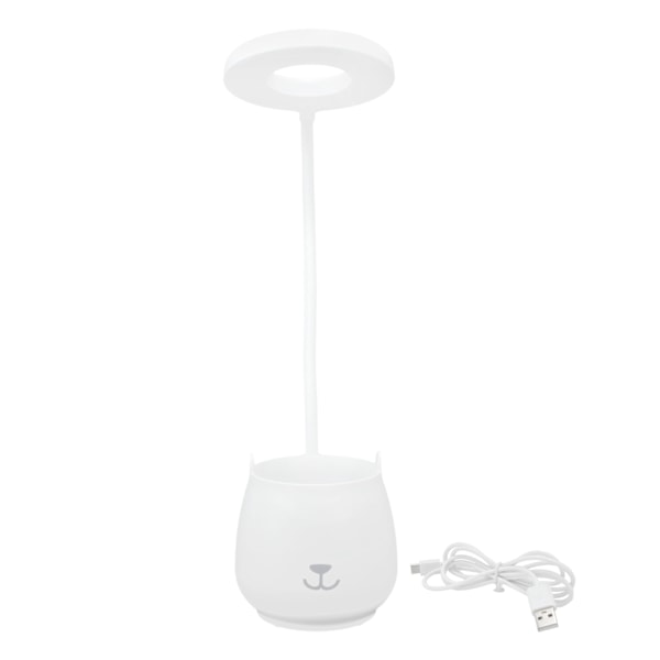Presentidé Söt Designlampa, Dimbar Touch LED Läslampa, Perfekt för Barn, Tonåringar och Bokälskare (Söt Björndesign)