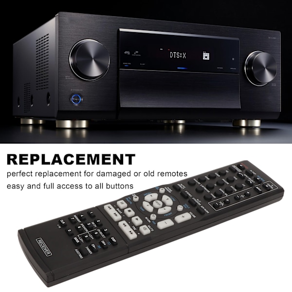 Högkvalitativ Alternativ Fjärrkontroll, Perfekt Ersättning För Skadade Eller Gamla Fjärrkontroller, Fungerar Med Pioneer Av Receiver Vsx 522 K Vsx Och Många