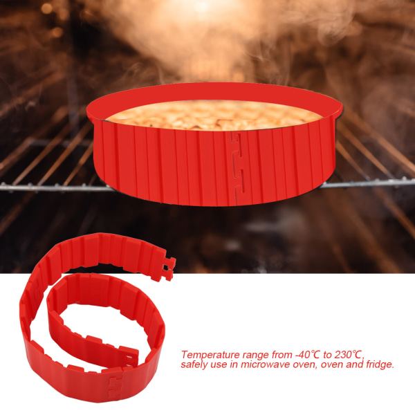 4 st/set Silikonformar Non-stick DIY Form Kakaform Pan Pas