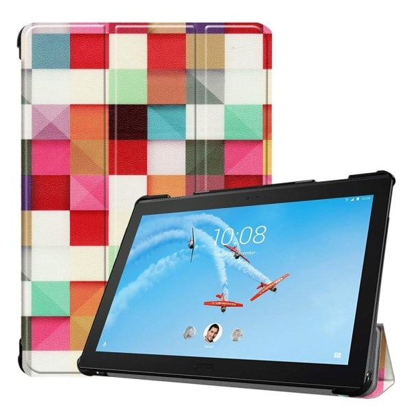 Fodral för Lenovo Tab P10 10.1 - Färgmönster Flerfärgat Färgmönster