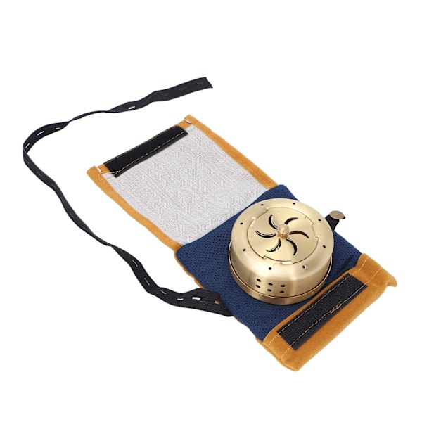 Moxibustion Tank Koppar Moxa Box för Ryggsmärta Muskelstelhet Lindra Moxa Stick Box Hållare
