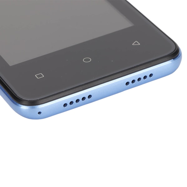 A18 Olåsta Smartphones Dual SIM-kort Mobiltelefon 4,5 tums Skärm RAM 512MB ROM 4GB Ultratunn för Android Blå