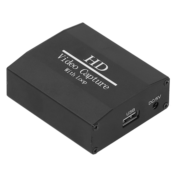 Game Streamer Companion, 4K HDMI Loop Out för oavbrutet spelande, Kompatibel programvara för Windows, Android, macOS, 1080P 60FPS för sömlös