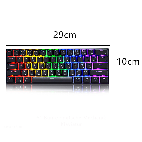 Mekaniskt gamingtangentbord med programmerbar QMK VIA, optiska brytare levererar snabbhet och precision, systemkompatibilitet säkerställer bred användning
