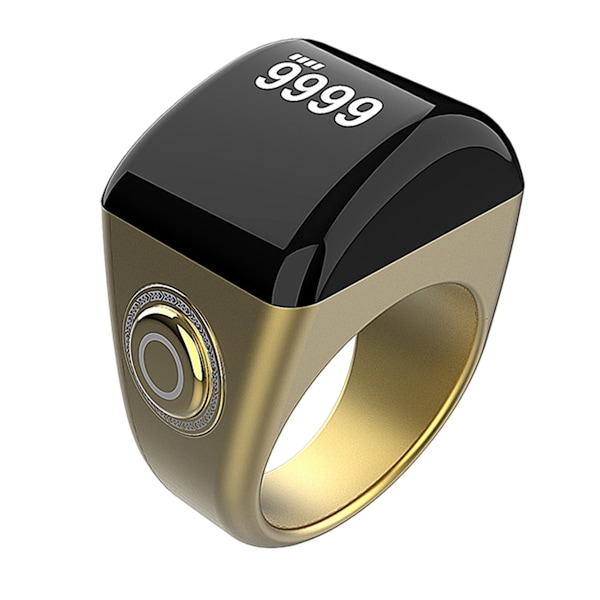 Smart Ring, Digital Tasbih Finger Counter med OLED-skärm, Vattentät, APP-stöd Counter Smart Ring 20mm
